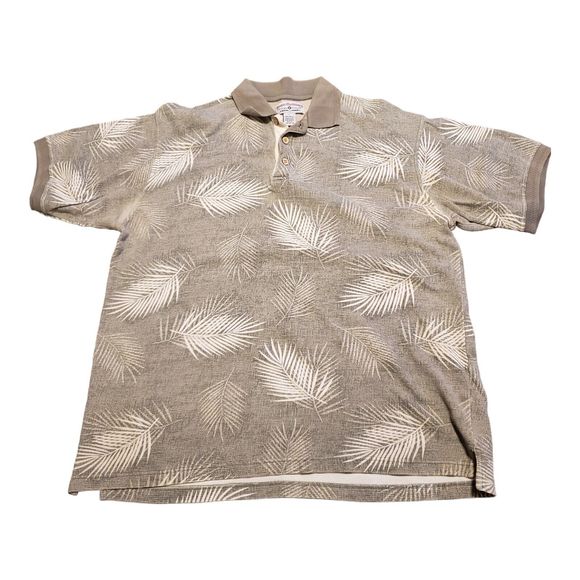 Boco Classic Olive Green / Creme Pullover Shirt Men's Sz L - Picture 1 of 6